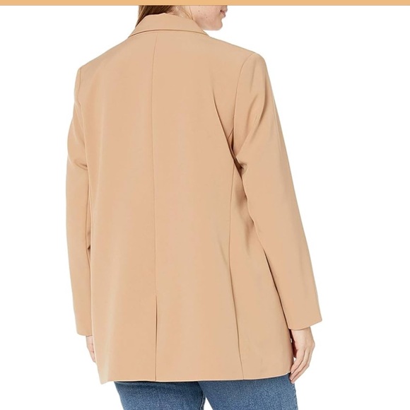 NWT • The Drop • Women's Blake Long Blazer • Praline • 4X • - Picture 2 of 8